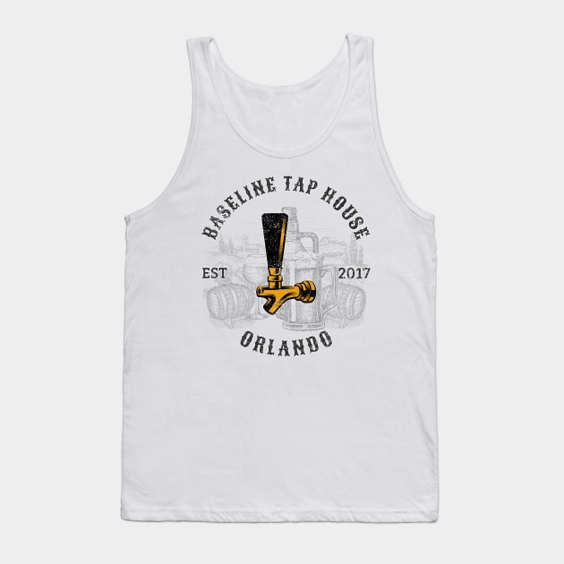 Baseline Tap House Hollywood Studios Orlando Florida Tank Top by Joaddo